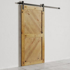 Urban Woodcraft, 83" x 40" Canton Barn Door with Hardware (Knotty Alder)