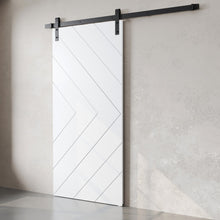 Load image into Gallery viewer, Urban Woodcraft, 83&quot; x 40&quot; Beni Barn Door with Hardware (White)
-3