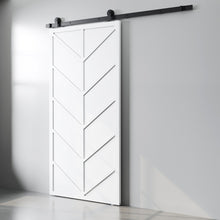 Load image into Gallery viewer, Urban Woodcraft, 83&quot; x 40&quot; Lena Barn Door with Hardware (White)
-3