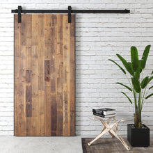 Load image into Gallery viewer, Urban Woodcraft, 83&quot; x 40&quot; Hillsboro Reclaimed Wood Barn Door with Hardware (Natural)
-2